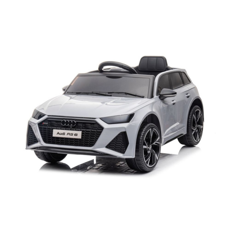 Elektrická autíčko Audi RS6 - sivé
